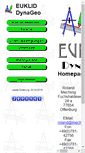 Mobile Screenshot of dynageo.de