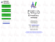 Tablet Screenshot of dynageo.de