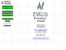Tablet Screenshot of dynageo.com